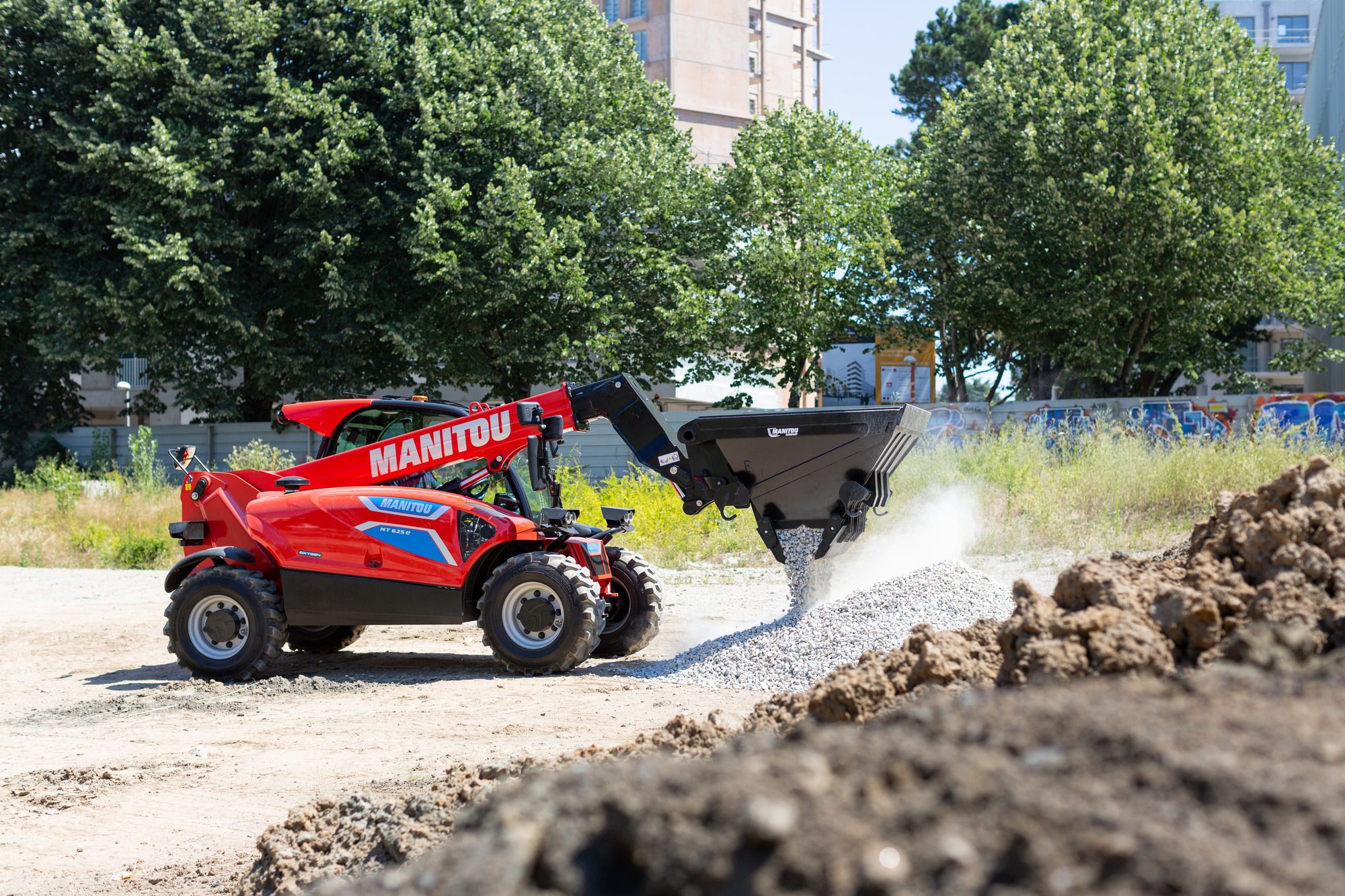Manitou - Verreikers - MT 625 E 100V S2 - Toepassing