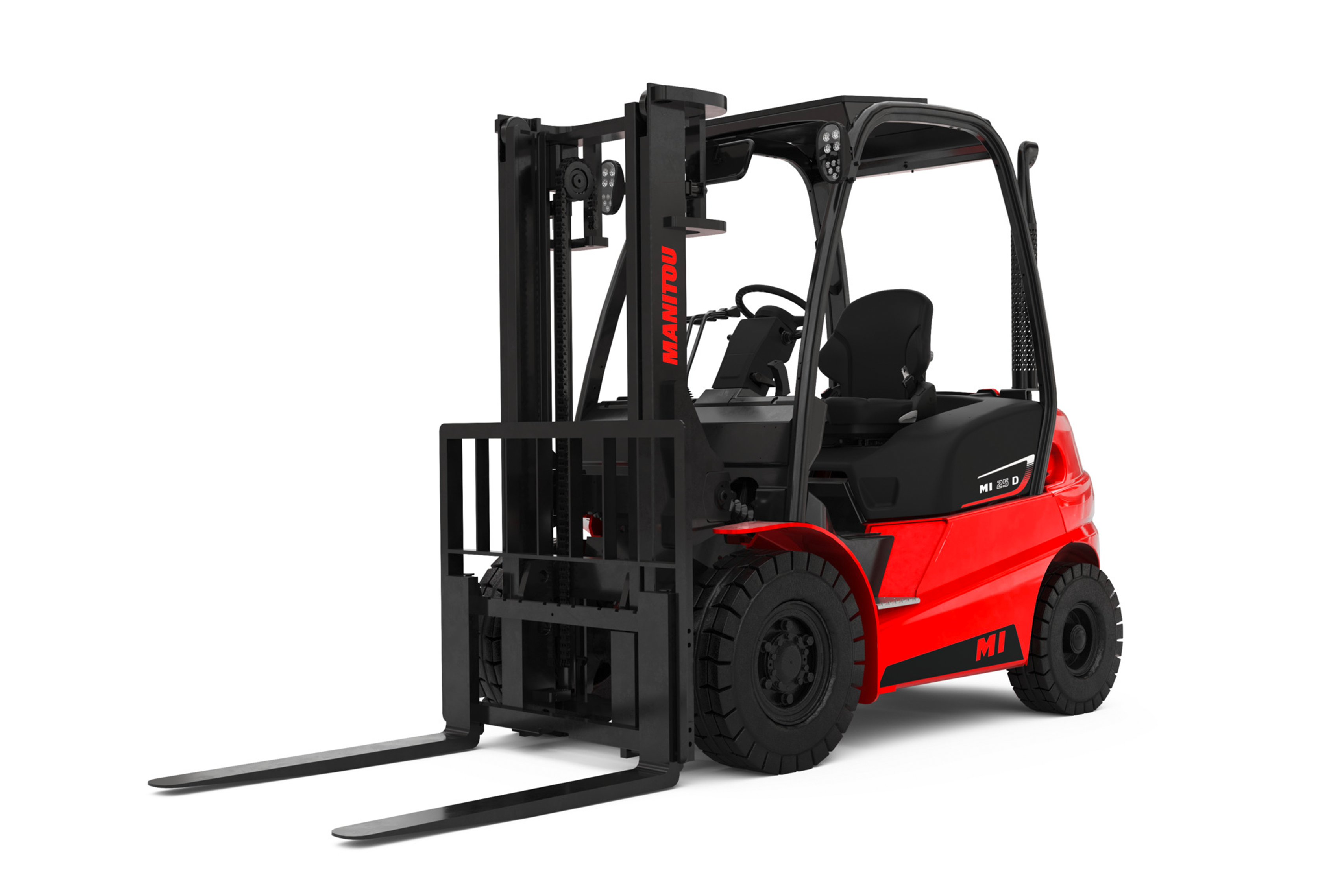 Manitou - Heftrucks - MI 25 D K ST5 S1 - Links voor