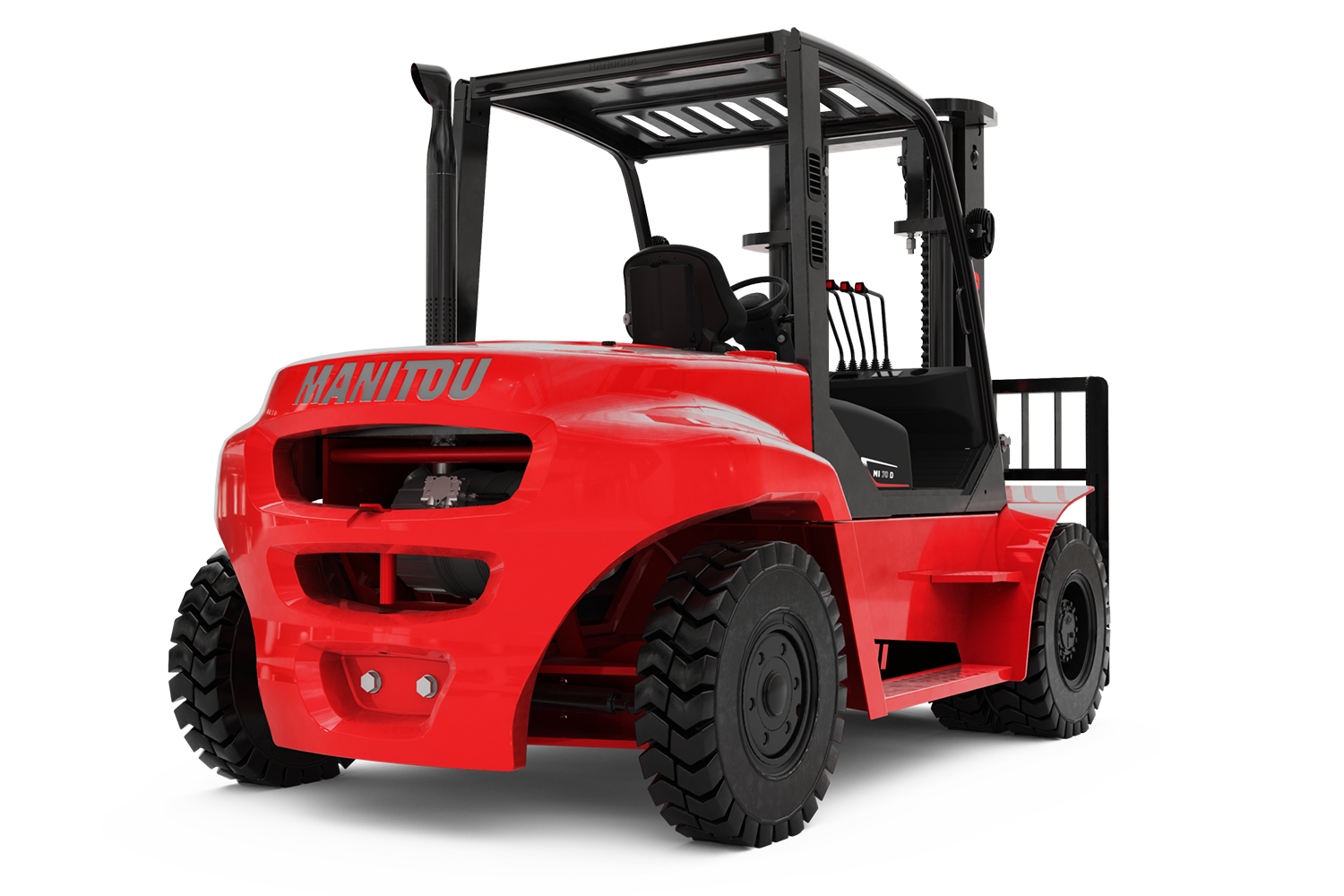 Manitou - Heftrucks - MI 70 D D ST5 S1 - Achterzijde