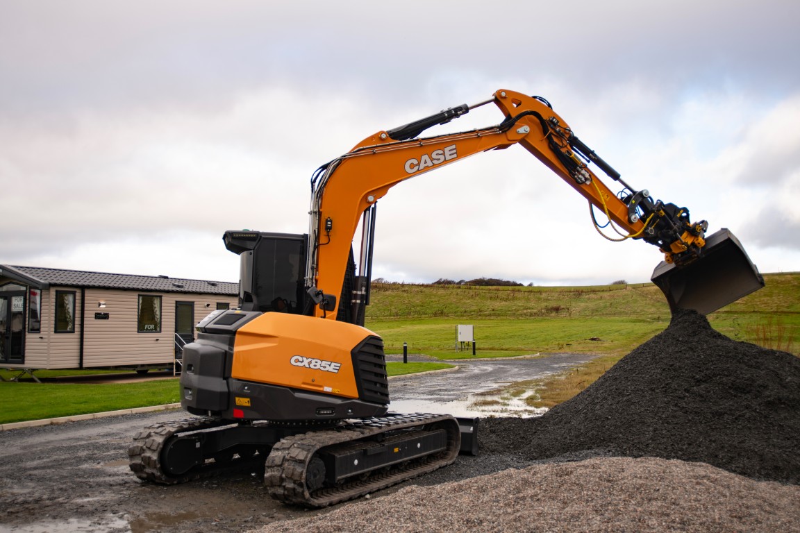 Case Construction - Graafmachines - CX 85 E - Toepassing