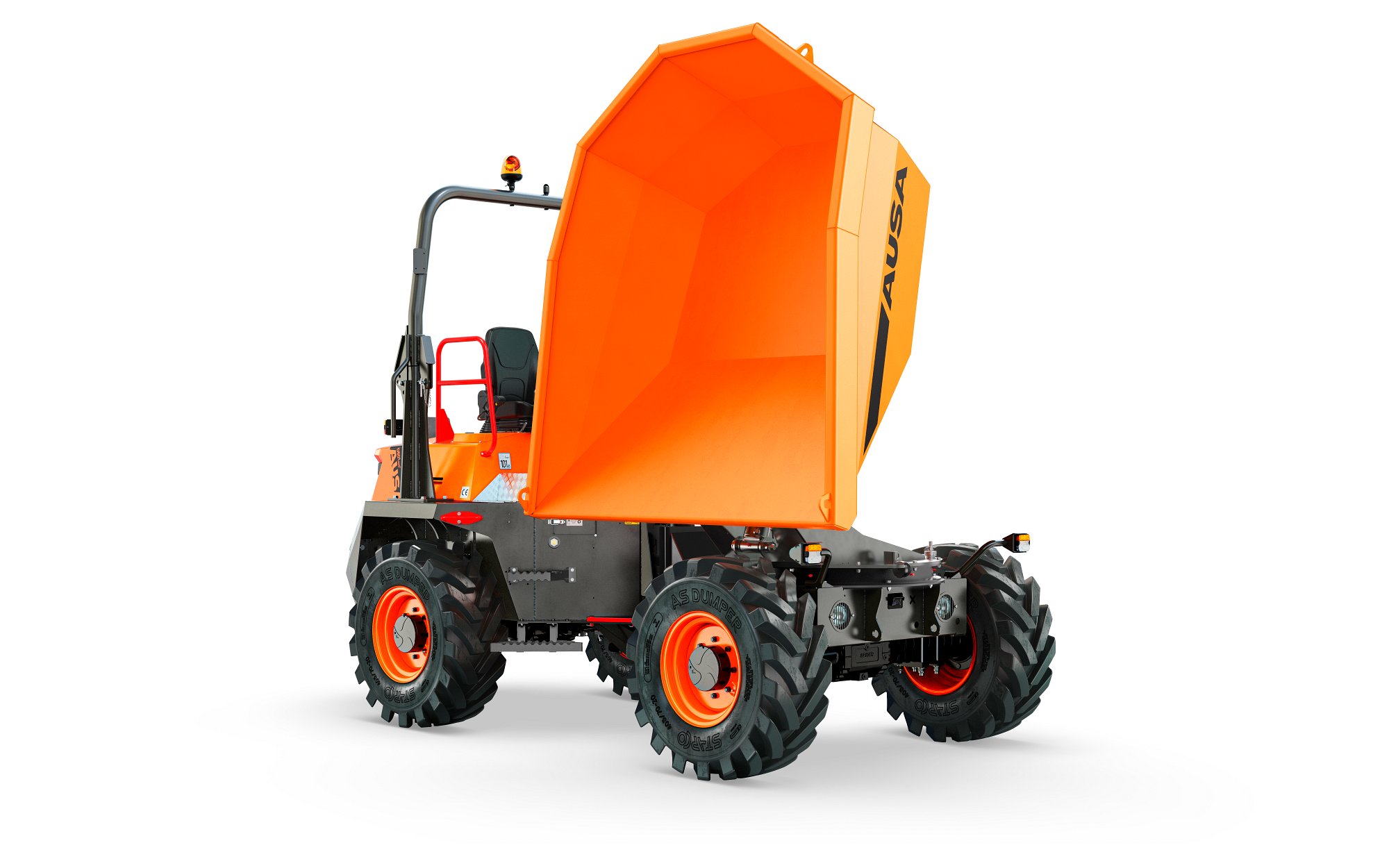 Ausa - Dumpers - D 601 AHG - Achterzijde