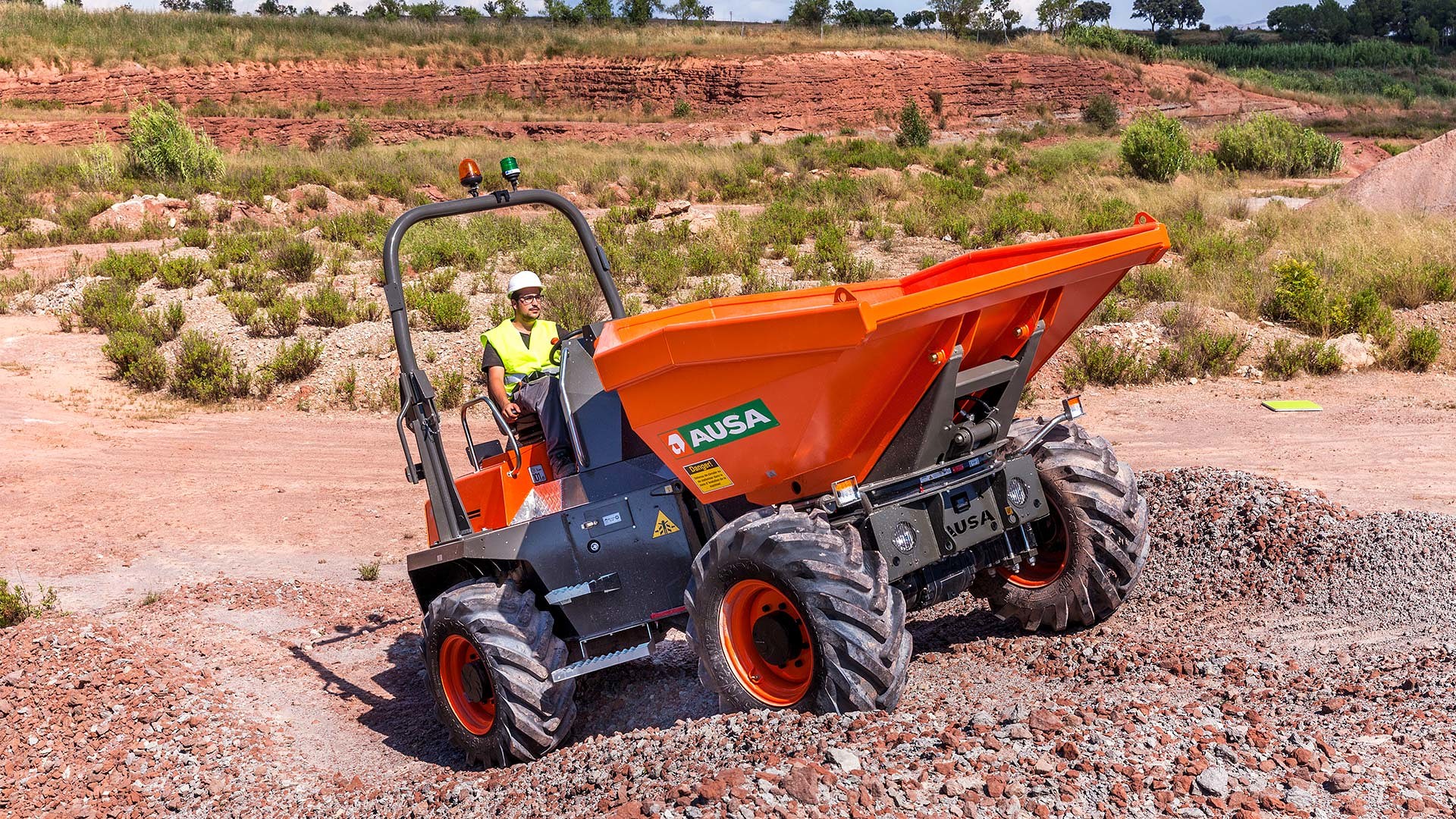 Ausa - Dumpers - D 601 AHG - Toepassing