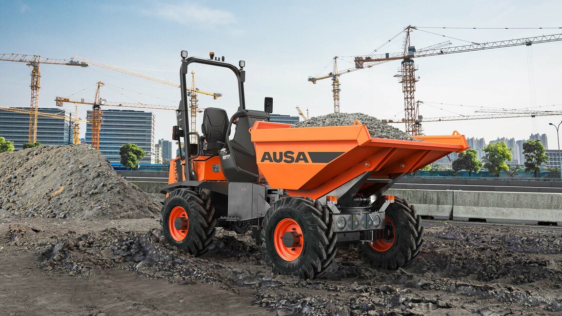 Ausa - Dumpers - D 301 AHG - Toepassing